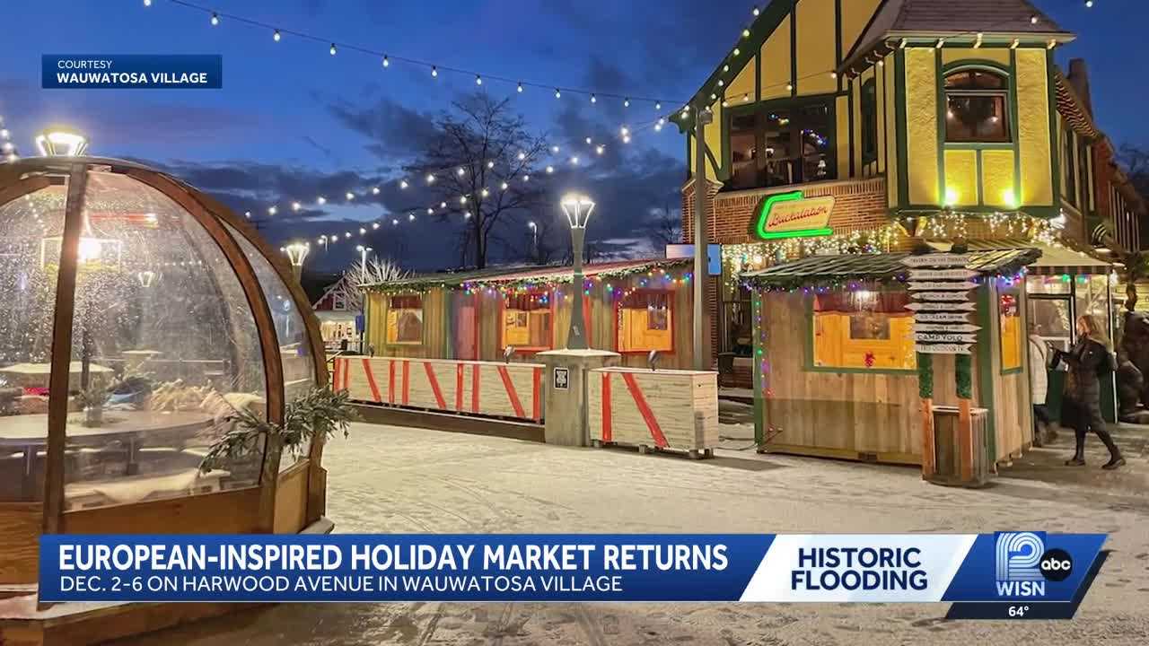 Wauwatosa Village Christmas Market returns in 2026 — WISN 12 Milwaukee, Oconomowoc Community news