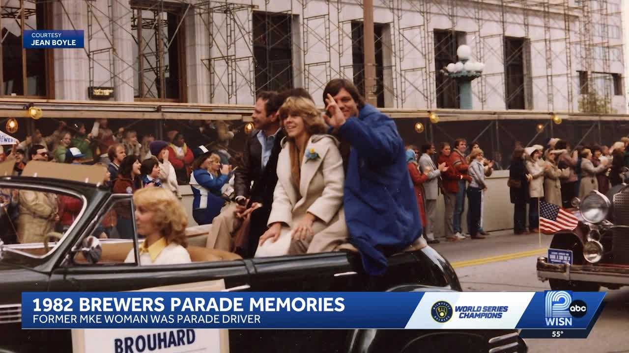 Former Milwaukee woman recalls driving Brewers players in 1982 parade — Oconomowoc Sports news