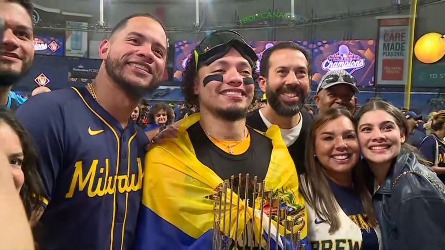 Milwaukee's William Contreras wins World Series MVP with .381 average, 10 ABS overturns — CBS 58 Milwaukee